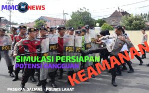 GIAT RUTIN PASUKAN DALMAS POLRES LAHAT