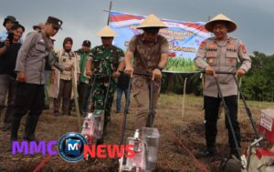 POLRES LAHAT LAKSANAKAN PENANAMAN JAGUNG SERENTAK KWARTAL I TH 2026
