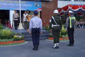 Polres Bojonegoro Gelar Apel Operasi Ketupat Semeru 2026, Siap Amankan Idul Fitri 1447 H