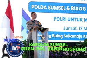 KAPOLDA SUMSEL PIMPIN GERAKAN PANGAN MURAH