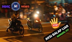 RESPON CEPAT  UNIT TURJAWALI SATLANTAS POLRES LAHAT, BERHASIL BUBARKAN AKSI BALAP LIAR