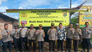 Kapolres Mappi Cek Kesiapan Pos Pengamanan Ops Ketupat Cartenz 2026