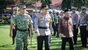 Apel Gelar Pasukan Operasi Ketupat Semeru 2026, Polres Jombang Siap Amankan Idul Fitri 1447 H/2026 M