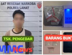 5 PAKET SABU DAN 1(SATU) TSK  DIAMANKAN  SATRESNARKOBA POLRES LAHAT
